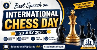 Best Speech on International Chess Day - 20 July 2026