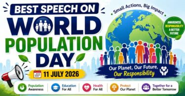 Best Speech on World Population Day - 11 July 2026