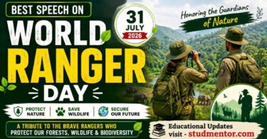 Best Speech on World Ranger Day - 31 July 2026
