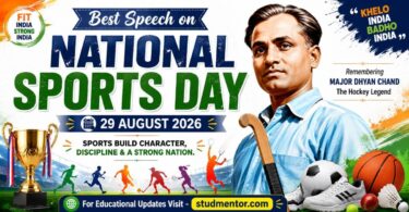 Best Speech on National Sports Day - 29 August 2026