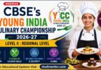 Webinar regarding CBSE’s Young India Culinary Championship (YICC) 2026-27 Level IIRegional Level