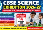 CBSE Science Exhibition 2026–27 Registration, Themes & Dates