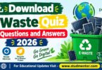 Download E-Waste Quiz 35 Questions and Answers 2026