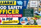 Gujarat Food Safety Officer Previous Year Papers in PDF