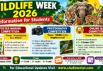 Wildlife Week 2026 – Information for Students